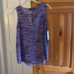 Apt 9 Lilac and black top